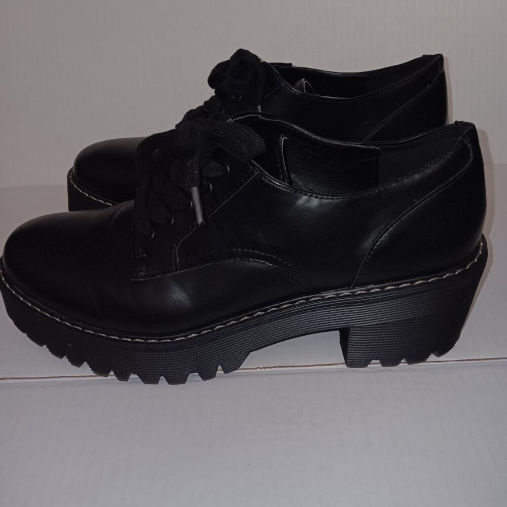 MADDEN GIRL HALSEE PLATFORM LUG SOLE OXFORD SHOES - Picture 11 of 15
